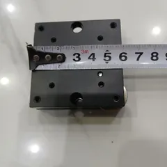 bộ chỉnh nghiêng thăng bằng kèm XY 2 trục có khóa optosigma vuông 95mm thông lỗ 55mm nhôm anode đen