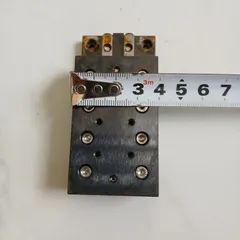 [full thép] con trượt Won Korea kích thước 65x40x20mm hành trình 36mm ray con lăn