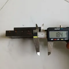 [full thép] con trượt Won Korea kích thước 65x40x20mm hành trình 36mm ray con lăn