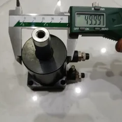 xi lanh kẹp phôi tịnh tiến xoay 90 độ sẵn tiết lưu nâng hạ xoay