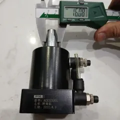 xi lanh kẹp phôi tịnh tiến xoay 90 độ sẵn tiết lưu nâng hạ xoay