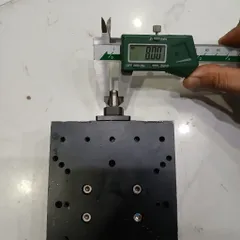 combo trục z nhôm vuông dày vít me phi 8 12 chế hàn gọt cell pin 18650