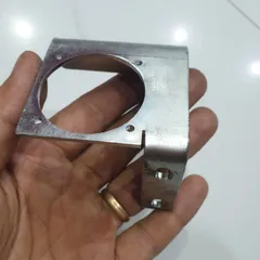 pad ke mặt bích lắp động cơ servo 100w