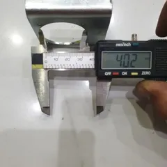 pad ke mặt bích lắp động cơ servo 100w