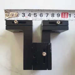 bộ căn chỉnh đồng tâm mang cá 3 trục xyz nhôm anode đen