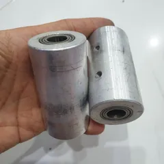 ru lô con lăn nhôm tháo máy nhiều kích thước chế mài lăn nhám băng tải