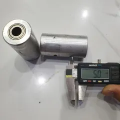 ru lô con lăn nhôm tháo máy nhiều kích thước chế mài lăn nhám băng tải