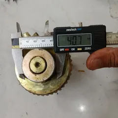 bộ truyền động thép vuông góc 2 bánh răng côn tỉ lệ 1:2 trục 14 20 chế vi sai hộp số chuyển góc