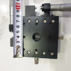 bộ trượt 2 trục xy tinh chỉnh panme to 80x80 hành trình 25mm có vạch