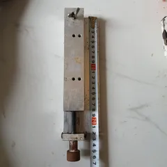 bộ trượt nhôm mang cá tháo máy có tay vặn và khóa vị trí vít me cơ