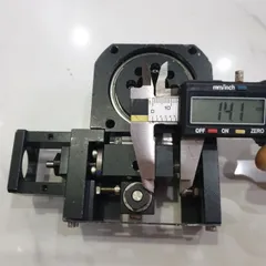 bộ trục z mini và mâm xoay góc dùng động cơ hành trình 10mm sẵn gá động cơ