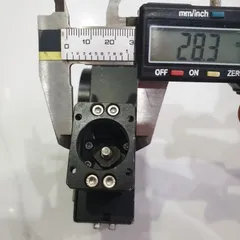 bộ trục z mini và mâm xoay góc dùng động cơ hành trình 10mm sẵn gá động cơ