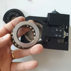 bộ trục z mini và mâm xoay góc dùng động cơ hành trình 10mm sẵn gá động cơ