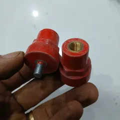 bộ 2 chân phíp cách điện M6 M8 lắp thiết bị chân máy hàn cell pin