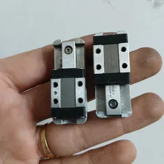 cặp ray bản 7 sẵn đế nhôm hành trình 13mm tháo máy chế tay hàn gọt cell pin 18650