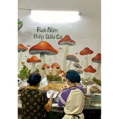 500g Chà bông nấm Việt - Bếp Gấu Ca, ruốc nấm hương ăn chay