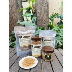 Ruốc nấm Bếp Gấu Ca, nấm Việt ngon sạch, chà bông nấm chay rắc cơm,nấm ruốc,ruốc nấm hương, khô nấm