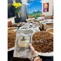 Ruốc nấm Bếp Gấu Ca, nấm Việt ngon sạch, chà bông nấm chay rắc cơm,nấm ruốc,ruốc nấm hương, khô nấm