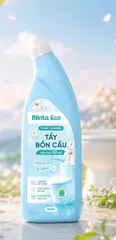 Tẩy bồn cầu Minta Eco - Hương hoa dễ chịu - chai 800ml