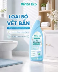 Tẩy bồn cầu Minta Eco - Hương hoa dễ chịu - chai 800ml