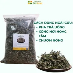 Ngải Cứu Khô 1KG Sạch, Thơm, Hàng Mới | Lá Ngải Cứu Khô | Làm Trà, Nấu Nước Thảo Mộc Búp Xanh