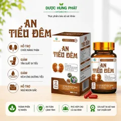 Viên Uống Hỗ Trợ Sức Khỏe An Tiểu Đêm - Thành Phần Thảo Dược, Linh Chi (30v)