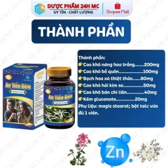 Viên Uống An Tiểu Đêm 24H MC Giảm Tiểu Đêm, Tiểu Buốt, Tiểu Nhiều Lần - Hộp 30 viên