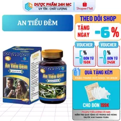 Viên Uống An Tiểu Đêm 24H MC Giảm Tiểu Đêm, Tiểu Buốt, Tiểu Nhiều Lần - Hộp 30 viên
