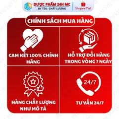 Viên Uống An Tiểu Đêm 24H MC Giảm Tiểu Đêm, Tiểu Buốt, Tiểu Nhiều Lần - Hộp 30 viên