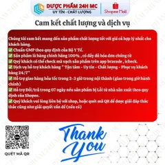 Viên Uống An Tiểu Đêm 24H MC Giảm Tiểu Đêm, Tiểu Buốt, Tiểu Nhiều Lần - Hộp 30 viên