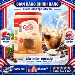BỘT KEM PHA CÀ PHÊ NESTLE COFFEE MATE THE ORIGINAL MỸ HỘP 1.5KG
