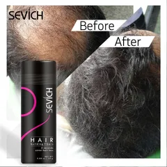 SEVICH Bột Phủ Dày Tóc Che Hói Và Đường chân tóc sevich Lọ 25g