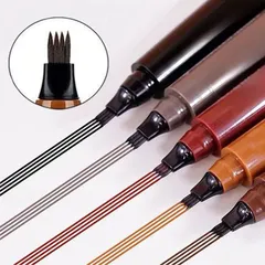 Bút chì Kẻ Mày phẩy sợi 4D không lem và lâu trôi Suake