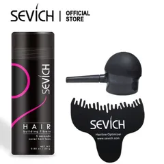 SEVICH Bộ 3 sản phẩm Chăm sóc Làm dày Tóc, Che Hói và tóc thưa