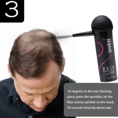 SEVICH Bộ 3 sản phẩm Chăm sóc Làm dày Tóc, Che Hói và tóc thưa