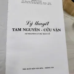 Lý Thuyết Tam Nguyên Cửu Vận Và Nguyên Lý Dự Báo Cổ – Hoàng Tuấn (Bìa Cứng)
