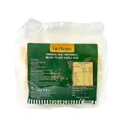 BÚN GẠO TƯƠI PHỞ GẠO TƯƠI HỮU CƠ SẤY KHÔ HOA SỮA / VIETSUISSE / HASABIO cho bé và cả nhà