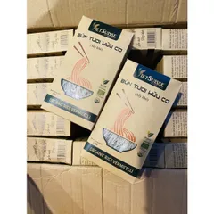 BÚN GẠO TƯƠI PHỞ GẠO TƯƠI HỮU CƠ SẤY KHÔ HOA SỮA / VIETSUISSE / HASABIO cho bé và cả nhà