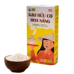 Gạo Hữu Cơ Hoa Nắng / Gạo Japonica Hoa nắng cho bé ăn dặm