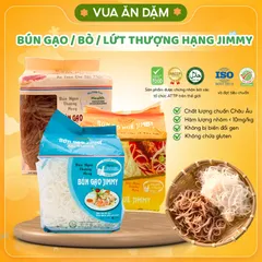 Bún Gạo / Bò / Lứt Thượng Hạng Jimmy cho bé ăn dặm và cả nhà
