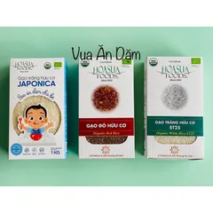 Gạo Hữu Cơ Hoa Sữa | Nàng Hương | HasaBio cho bé ăn dặm