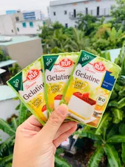 Bột, Lá Gelatine [mẫu mới] Organic Ruf, Sobo cho bé ăn dặm và cả nhà