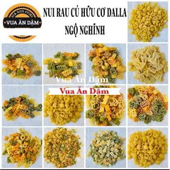 Nui hữu cơ cho bé tập ăn dặm Nui gạo lứt nui rau củ healthy phù hợp ăn eatclean giảm cân ăn kiêng gói nguyên
