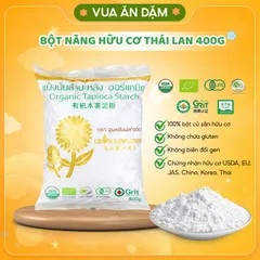 Bột năng hữu cơ Thái Lan BioBee cho bé ăn dặm và cả nhà