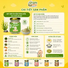 Combo Gia Vị Ăn Dặm Cho Bé Tổng Hợp Gia Vị Cho Bé Ăn Dặm