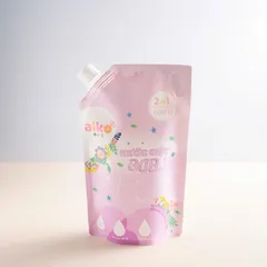 Nước giặt Aiko-TÚI 600 ML-thơm lâu và dịu nhẹ, an toàn vs da nhạy cảm của bé