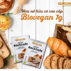 Men Nở Hữu Cơ Cao Cấp Biovegan 7g Đức (02-2027)