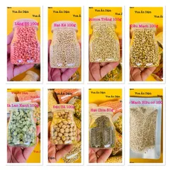 Combo Set 8 Loại Hạt Dinh Dưỡng cho bé ăn dặm