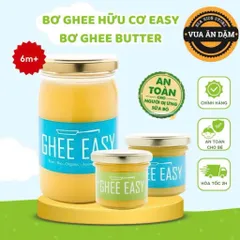  Bơ Ghee Hữu Cơ EASY–Ghee Butter Organic, Không Lactose, Giàu Dinh Dưỡng, Dành Cho Bé Ăn Dặm & Gia Đình