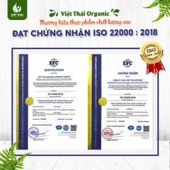 Bún Ngũ Sắc Việt Thái Organic Sạch Nguyên Chất Eat Clean Ăn Dặm Siêu Ngon Tiện Lợi Gói 500G